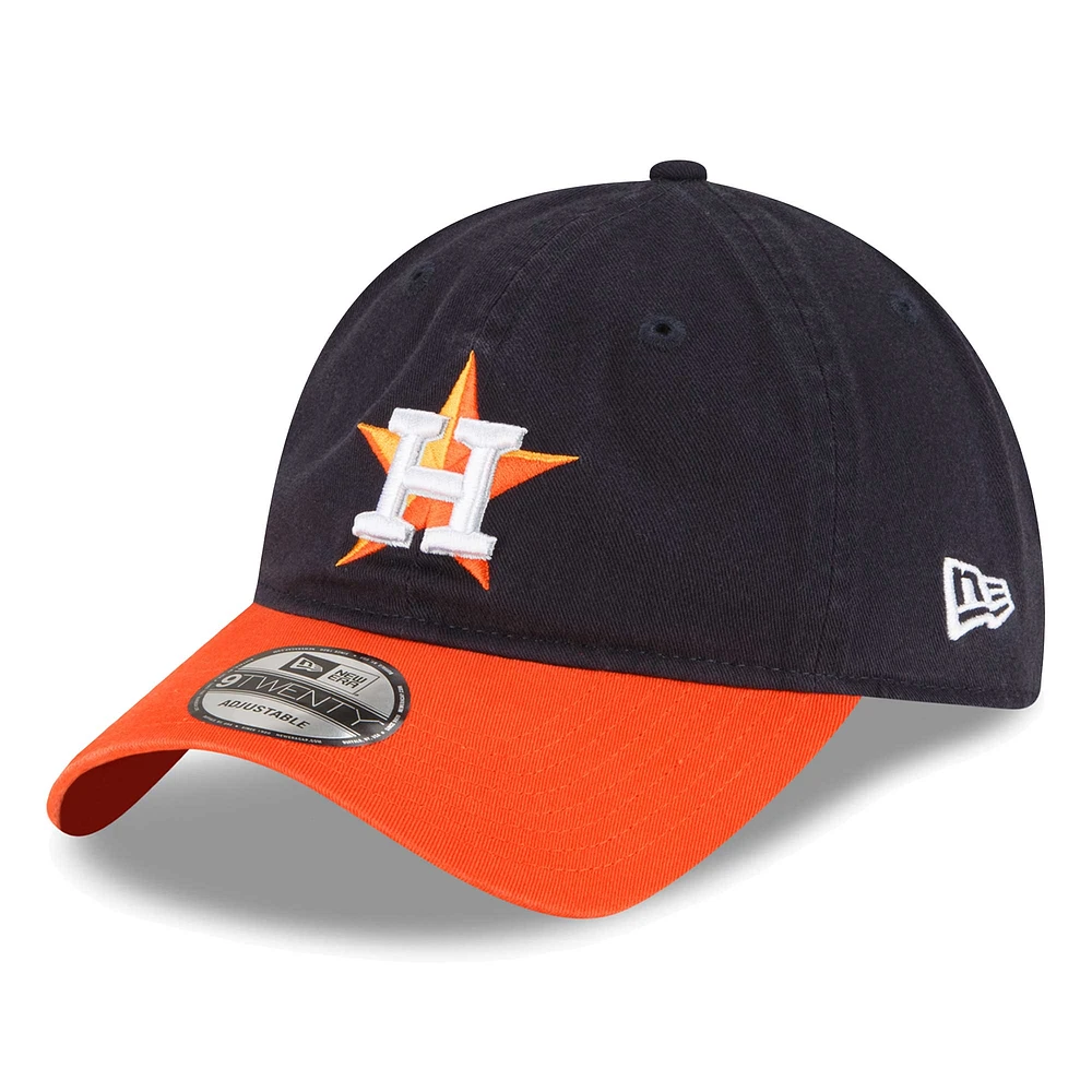 Men's New Era Navy Houston Astros Replica Core Classic 9TWENTY Adjustable Hat