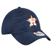 Men's New Era Navy Houston Astros Subtle Camo 39THIRTY Flex Hat