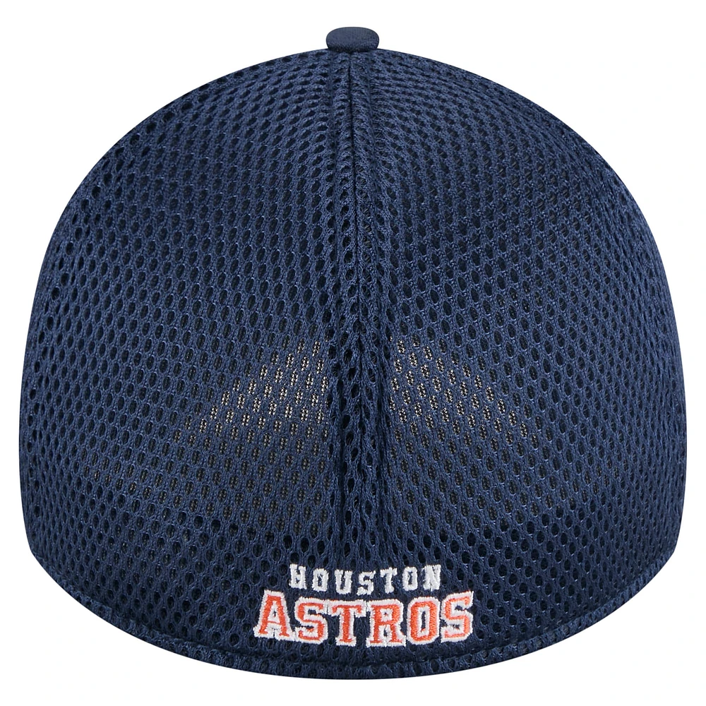 Men's New Era Navy Houston Astros Subtle Camo 39THIRTY Flex Hat