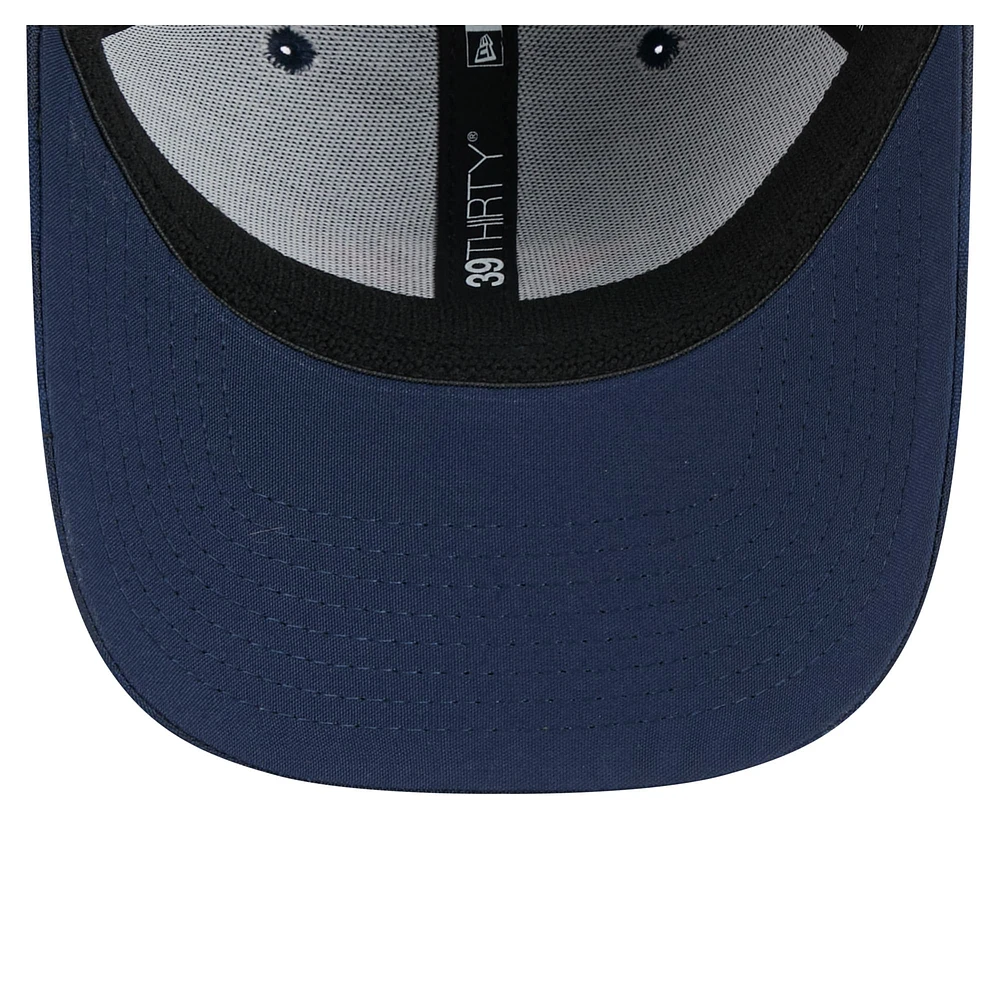 Men's New Era Navy Houston Astros Subtle Camo 39THIRTY Flex Hat