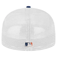 Casquette ajustée 59FIFTY Trucker pour homme, bleu marine, Houston Astros, couleur de l'équipe New Era