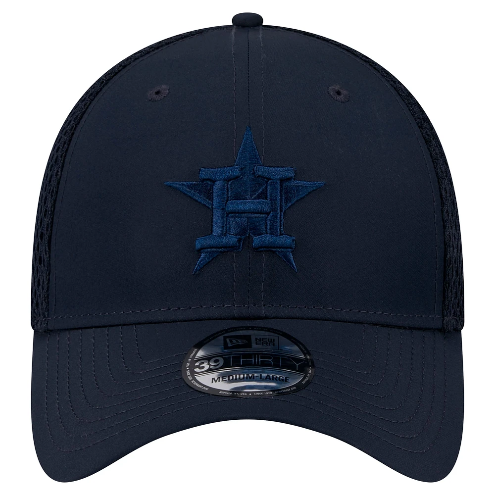 Men's New Era Navy Houston Astros Team Tone 39THIRTY Flex Hat