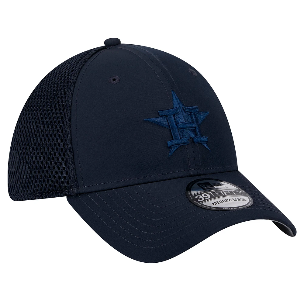 Men's New Era Navy Houston Astros Team Tone 39THIRTY Flex Hat