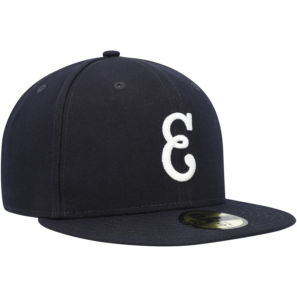 Casquette ajustée 59FIFTY des Astros de Houston New Era pour hommes, bleu marine