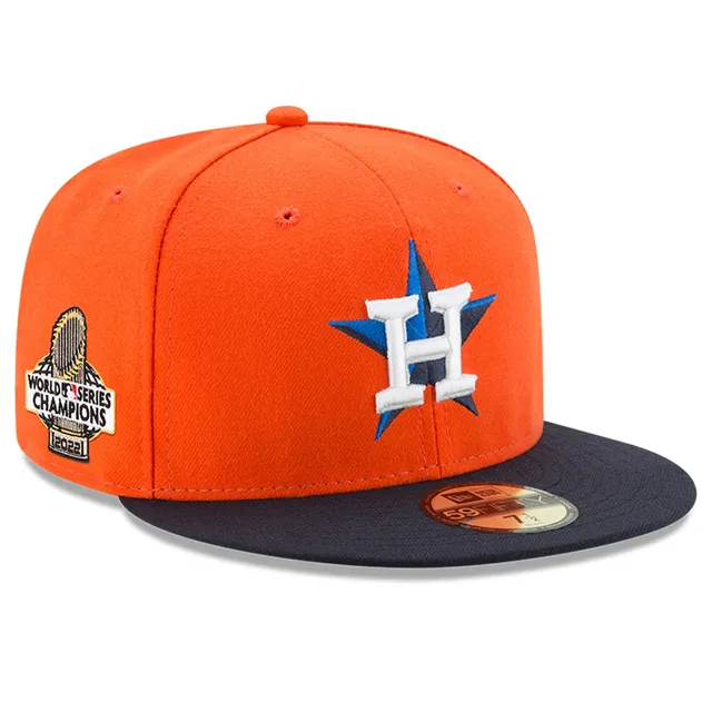 Men's Houston Astros New Era Navy 2022 World Series Champions Trophy 9FORTY  Adjustable Hat