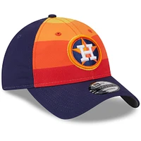 Men's New Era Orange Houston Astros 2025 Batting Practice 9TWENTY Adjustable Hat