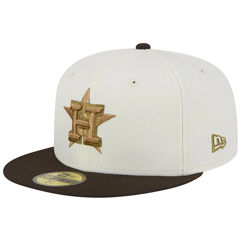 Men's New Era Black Houston Astros Jersey 59FIFTY Fitted Hat 