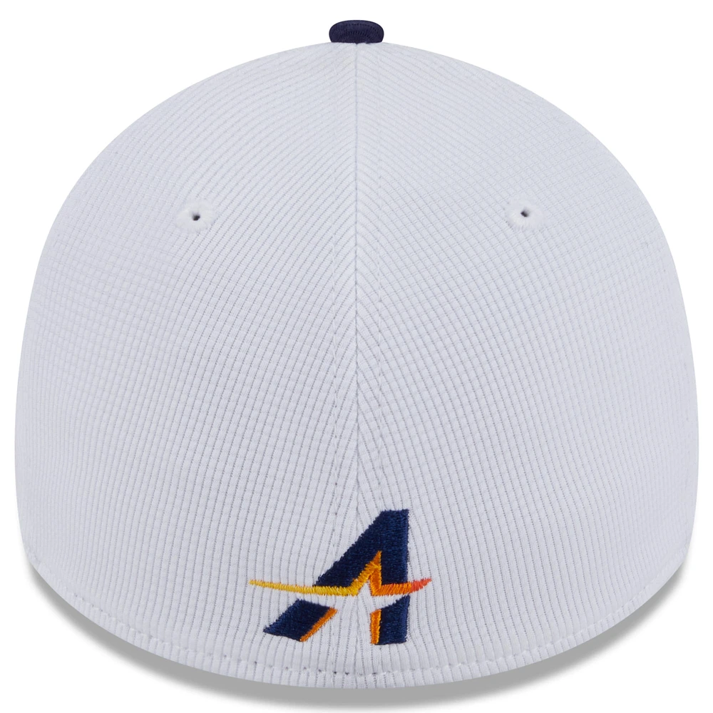 Men's New Era  White/Navy Houston Astros 2025 City Connect Batting Practice 39THIRTY Flex Hat
