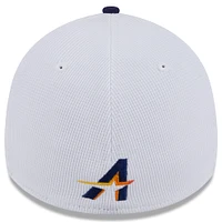 Men's New Era  White/Navy Houston Astros 2025 City Connect Batting Practice 39THIRTY Flex Hat