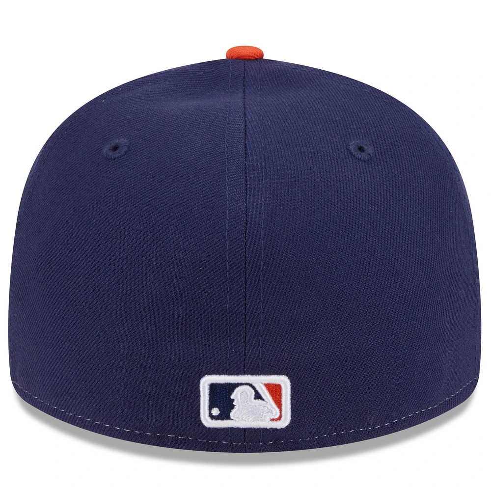 Casquette ajustée 59FIFTY City Connect 2025 pour homme, New Era, blanc/bleu marine, des Astros de Houston