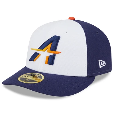Casquette ajustée 59FIFTY City Connect 2025 pour homme, New Era, blanc/bleu marine, des Astros de Houston
