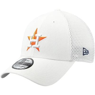 Casquette flexible REPREVE Neo 39THIRTY New Era des Houston Astros pour hommes, blanche