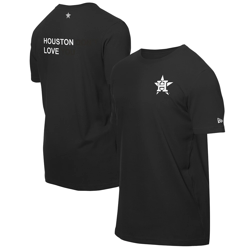 Men's New Era x j-FROST Black Houston Astros T-Shirt