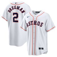 Men's Nike Alex Bregman White Houston Astros Home Replica Player - Jersey