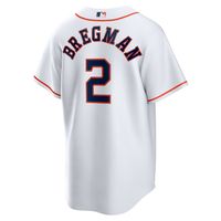 Men's Nike Alex Bregman White Houston Astros Home Replica Player - Jersey