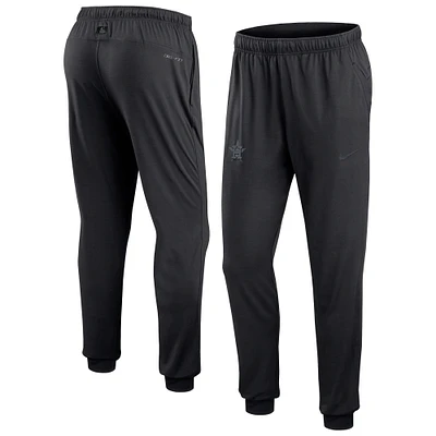 Pantalon de performance voyage Nike Houston Astros Authentic Collection pour homme, noir