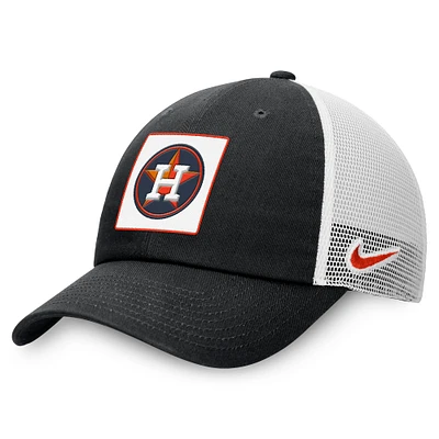 Men's Nike  Black Houston Astros Rise Adjustable Trucker Hat
