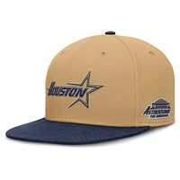 Casquette ajustée Nike Gold Houston Astros True Performance pour homme