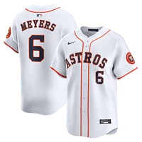 maillot de joueur Nike Jake Meyers pour hommes, blanc, Houston Astros Home Limited, limité