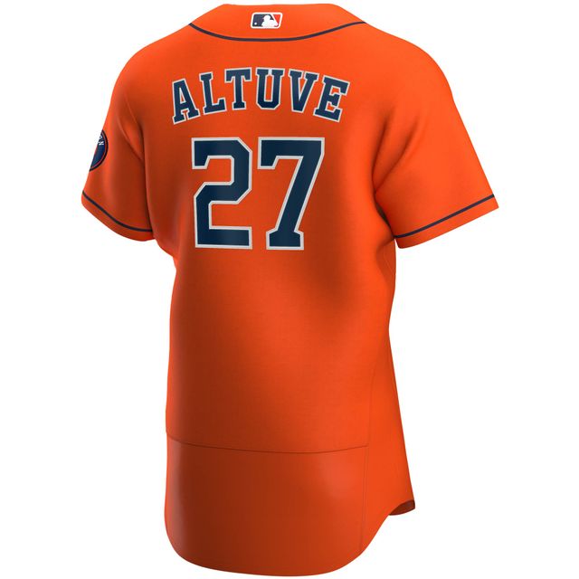 Homme Nike José Altuve Orange Houston Astros Alternate Authentic Player - Maillot