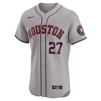 Maillot de joueur Nike Jose Altuve Houston Astros Road Elite pour homme, gris