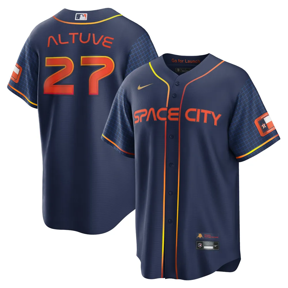 Men's Nike Jose Altuve White Houston Astros 2022 World Series