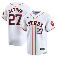 Maillot de joueur Nike Jose Altuve pour hommes, Houston Astros Home Limited, blanc