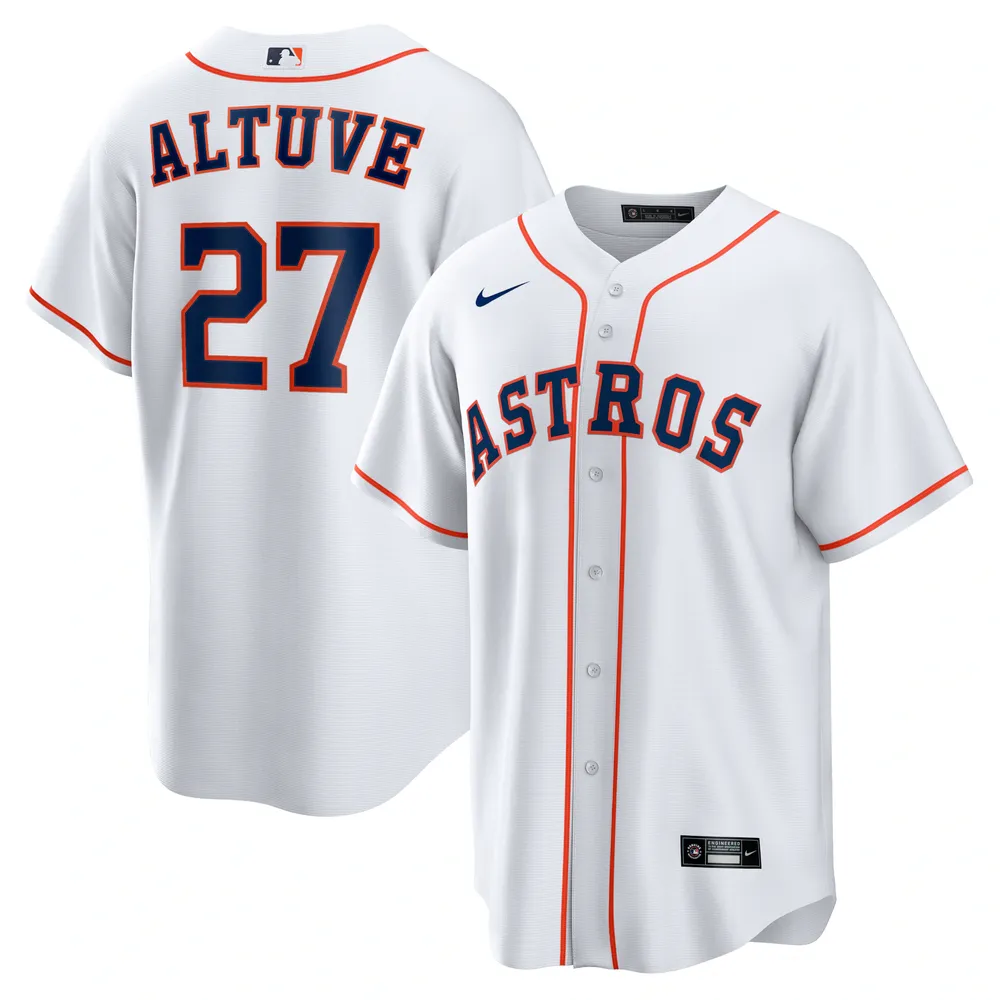 Jose Altuve Houston Astros Nike Alternate Replica Player Name Jersey -  Orange