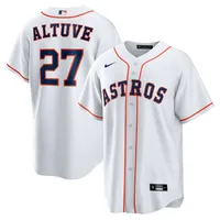 Majestic, Shirts, Houston Astros Kids Youth Xl Orange Jos Altuve 27 Jersey  Style Tshirt Mlb