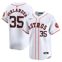 Maillot de joueur Nike Justin Verlander pour hommes, blanc, Houston Astros Home Limited Player