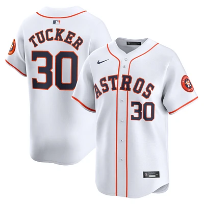 Maillot de joueur Nike Kyle Tucker pour hommes, blanc, Houston Astros Home Limited Player