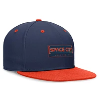 Casquette ajustée Nike Houston Astros City Connect True pour hommes, bleu marine/orange