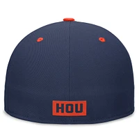 Casquette ajustée Nike Houston Astros City Connect True pour hommes, bleu marine/orange