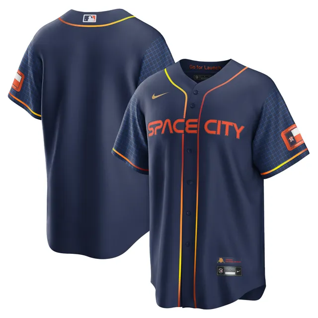 Jose Altuve Houston Astros 2022 City Connect Space City Jersey