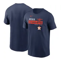 Men's Houston Astros Fanatics Branded Navy 2022 World Series Champions  Champion Logo T-Shirt