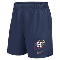 Short de performance tissé Victory Nike pour hommes, bleu marine, Houston Astros 2024 City Connect