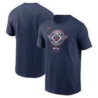 Men's Nike Navy Houston Astros 2025 City Connect Large Logo T-Shirt