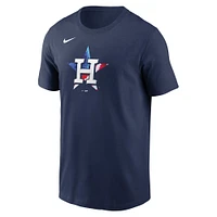Men's Nike Navy Houston Astros Americana T-Shirt