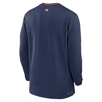 Men's Nike Navy Houston Astros Authentic Collection Performance Half-Zip Top