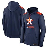 Men's Nike Navy Houston Astros Authentic Collection Performance Pullover Hoodie