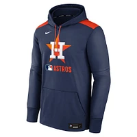 Men's Nike Navy Houston Astros Authentic Collection Performance Pullover Hoodie