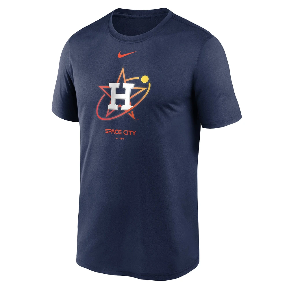 T-shirt Nike Houston Astros City Connect Logo pour homme bleu marine