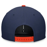 Casquette Snapback Nike Houston Astros City Connect Pro pour hommes, bleu marine