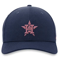 Casquette ajustable Nike Houston Astros Club Performance pour homme bleu marine