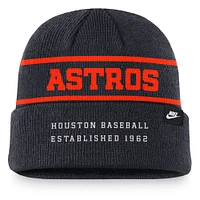 Bonnet en tricot à revers Nike Houston Astros Cooperstown Collection Rewind Terra pour hommes