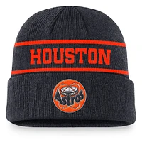 Men's Nike Navy Houston Astros Cooperstown Collection Rewind Terra Cuffed Knit Hat