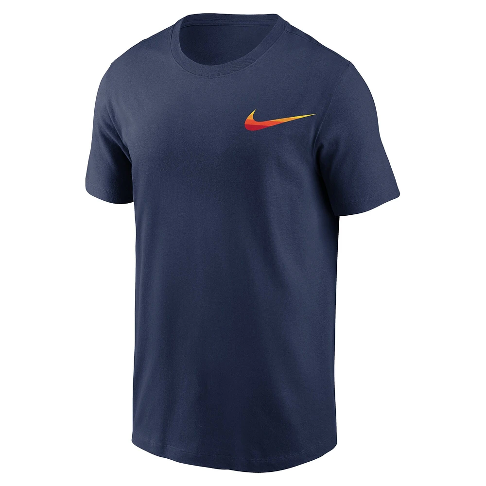 T-shirt Nike bleu marine Houston Astros Crush City Hometown pour hommes