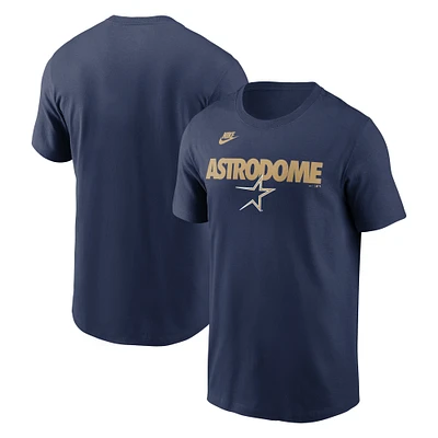 T-shirt Nike pour homme, bleu marine, Houston Astros, ville natale locale