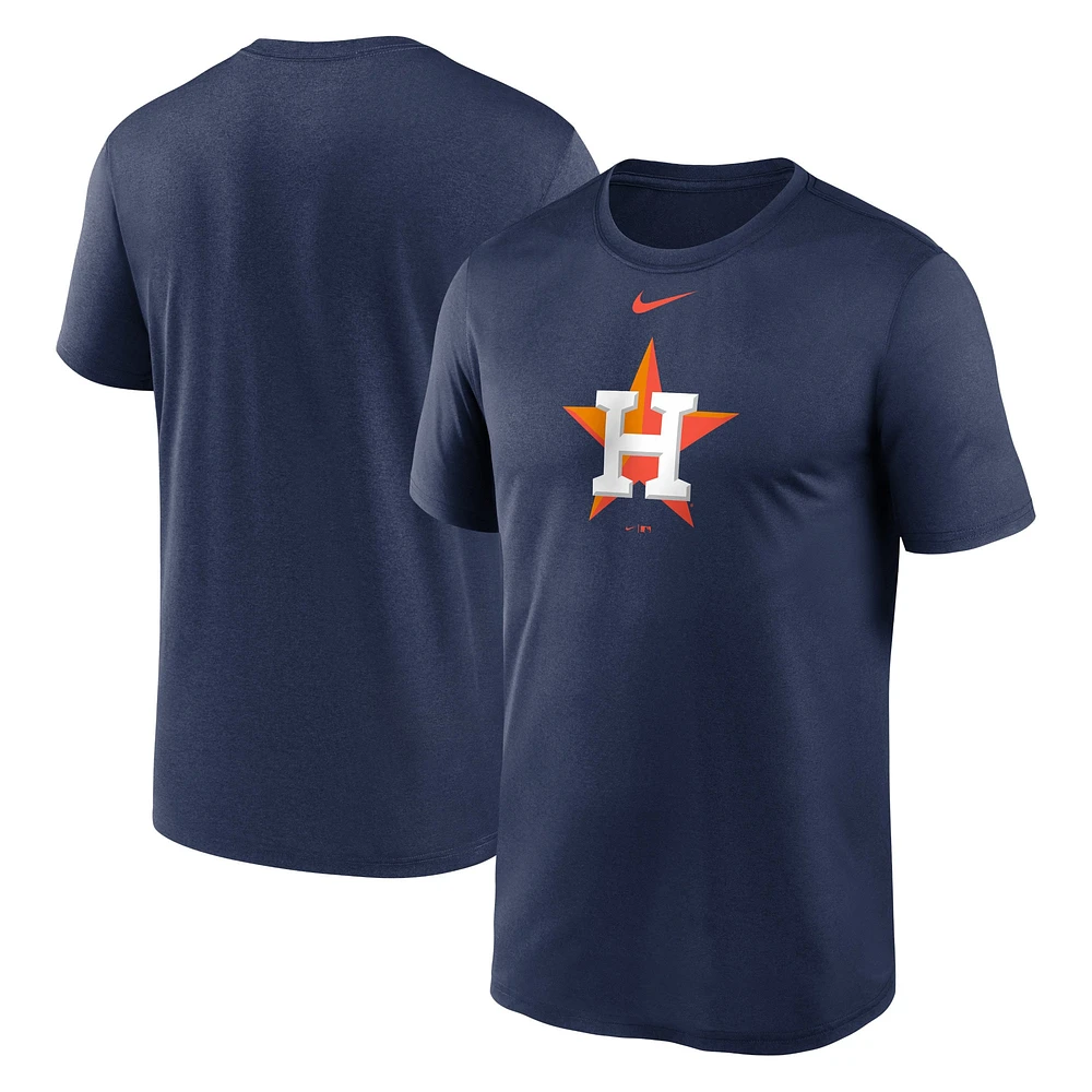 T-shirt Nike bleu marine avec logo New Legend des Astros de Houston pour hommes