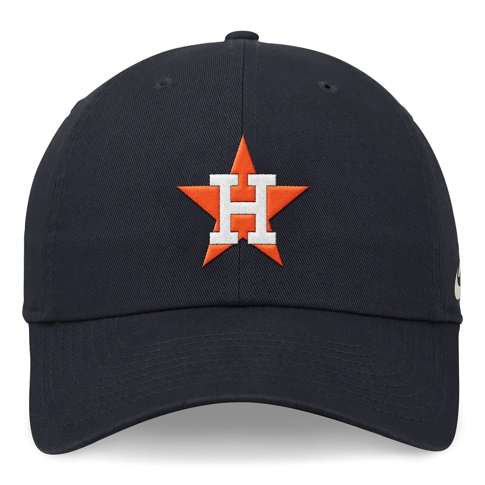 Men's Nike Navy Houston Astros Rewind Cooperstown Collection Club Adjustable Hat